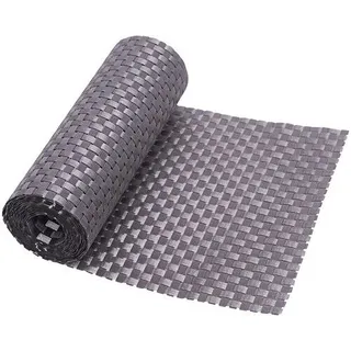 Sichtschutzstreifen videx Rattan 19 x 200 cm platinfarben