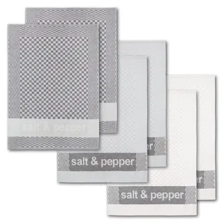 Dyckhoff »Salt & Pepper, Maße je Tuch ca. 50x70 cm« mit drei verschiedenen Motiven,