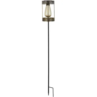 REV Ritter Solarleuchte Bronze 83,5 cm Erdspieß spritzwassergeschützt