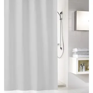 KLEINE WOLKE Duschvorhang Kito 240 x 200 cm grau