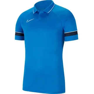 Nike Dri-FIT Academy Fußball Poloshirt royal blue/white/obsidian/white S