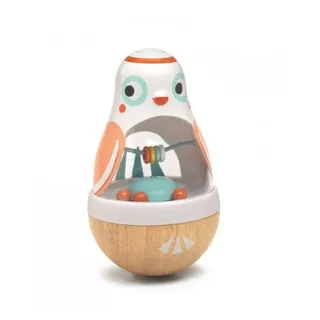 DJECO Wood Roly-Poly Owl Spielzeug 10m+ 1 St.