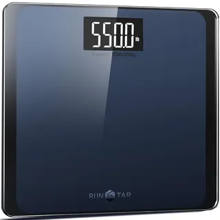 RUNSTAR Digitale Personenwaage blau-schwarz
