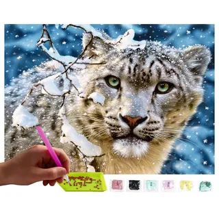 MISHBAY Diamond Painting Erwachsene Set Löwe - 30x40cm - Diamant Painting Entspannendes DIY Komplettset für Frauen & Anfänger - Kreatives Hobby für Ruhige Auszeite