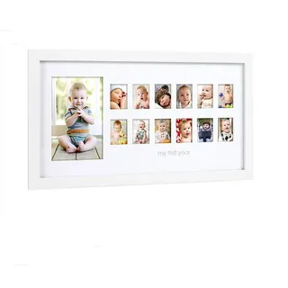Pearhead P63008 Foto Momente Erinnerungs Rahmen, weiß