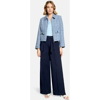 Betty Barclay Blazer-Jacke Blau/Weiß 40