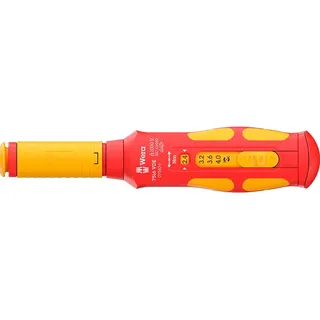 WERA Drehmomentschraubendreher 7516 VDE Kraftform Safe-Torque Speed 2,4-4,0 Nm