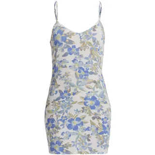 Roxy Salty Siren Kleid Kurz Floral Egret M