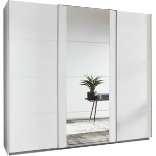 WIMEX Schwebetürenschrank Bern 225 x 210 x 64 cm Weiß