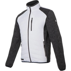 Bild »PULSE«, Tech Hybridjacke weiß/anthrazit Gr. M