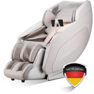 Massagesessel ROYALRELAXX in hellbeige-hellgrau - Beige, Hellgrau