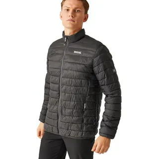 Regatta Herren Jacke Wanderjacke Outdoorjacke Steppjacke Hillpack II, Farbe:Grau, Artikel:-61I ash, Größe:M