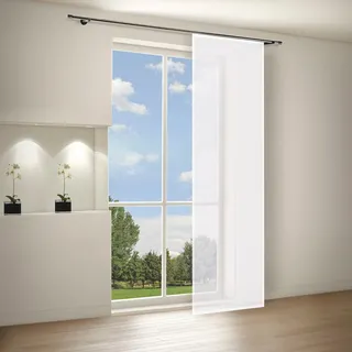 Gerster Schiebegardine »Raika« Paneelwagen 1 Stk. tlg. Schiebevorhang "Raika" mit Paneelleiste, weiß