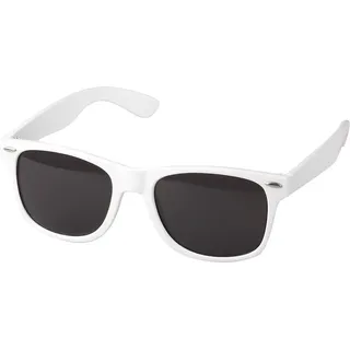 Sonnenbrille "Blues" - Stylische Brille für den Sommer mit UV-400 Schutz - Perfekt für Herren und Damen - Weiß - Weiß
