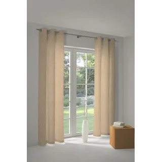 ADAM Audio Adam Vorhang »Easy Diamond« Ösen 1 Stk. tlg. aus 100% Bio-Baumwolle Adam cm