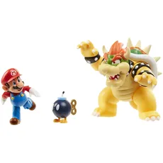Bild von 4 Inch Mario vs. Bowser Figure Set
