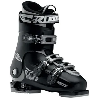 ROCES Idea Free Alpin-skischuhe - Black / Silver - 22.5-25.5
