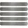 Rasenkante 100 x 14 cm 15 Meter Silber