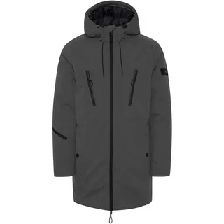 Langmantel 11 PROJECT "Parka PRPine", Herren, Gr. 3XL, grau (iron gate), Obermaterial: 100% Polyester PES., Mäntel Langmantel
