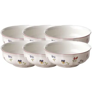 Villeroy & Boch Dessertschalen Petite Fleur 6-tlg. weiß