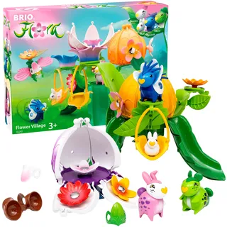 Ravensburger BRIO Flora - 36240 Starter-Set Blumendorf Spielset für endlosen fantasievollen Spielspaß für Mädchen und Jungen ab 3 Jahren - wunderschönes Geschenk