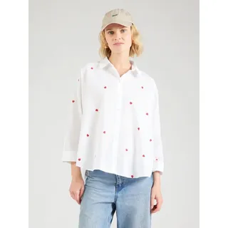 Only Hemdbluse ONLNEW LINA Grace Weiß XS