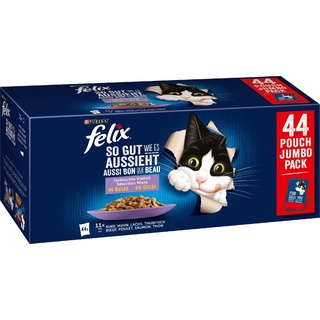 FELIX So gut wie es aussieht in Gelee Sorten-Mix 44 x 85 g