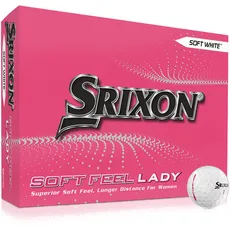 Bild Soft Feel Lady8 - Golfbälle mit geringer Kompression - Dutzend Golfbälle für Damen - Golfgeschenke und Golfzubehör