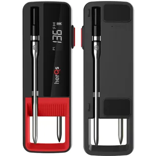 herqs Grillthermometer 2-pack Metall schwarz