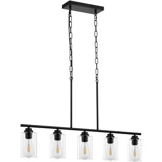 Vevor 5-flg. 60 W 4 Stangen schwarz