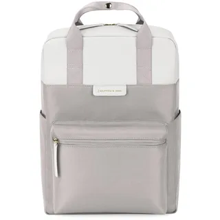 Kapten & Son Rucksack Bergen Muted Clay 15 L | Rucksack Damen & Herren Rosa | Tagesrucksack mit 14" Laptopfach | vegan & wasserabweisend