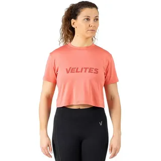 Velites Crop Holo Kurzarm-t-shirt - Raspberry - XL