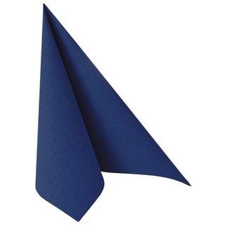 Papstar Servietten dunkelblau 3-lagig 20,0 x 20,0 cm 50 St.