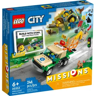 LEGO City Tierrettungsmissionen 60353