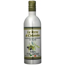 Le Terre di Colombo – 100 % Italienisches Natives Olivenöl Extra, Aluminium-Flasche, 0,75 l
