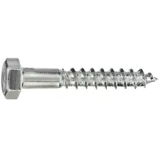 Gecco Schlüsselschraube A2, 6,0x60 mm, 50 Stück, GH4526060
