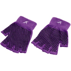 ProsourceFit Grippy Yoga Gloves Improve Your Yoga or Pilates Practice by Creating a Non-Slip Grip to Increase Stability and Reduce Sliding While Holding Poses