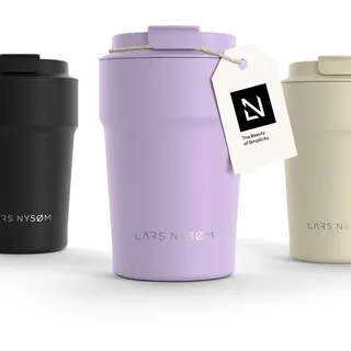 LARS NYSØM Thermo Kaffeebecher 0,38 l Roségold