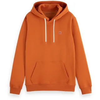 Scotch & Soda Seasonal Core Kapuzenpullover mit regulärer Passform mit Logo, Rust 610, XXL