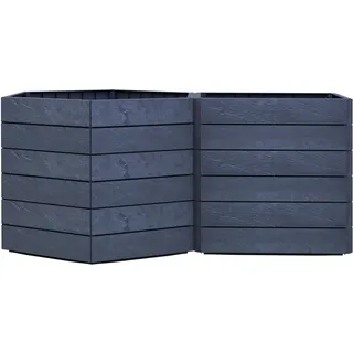 GARANTIA Ergo Vario 3 175 x 110 x 75 cm Anthrazit