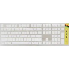 Ducky Double Shot White Keyboard cap, Maus + Tastatur Zubehör, Weiss