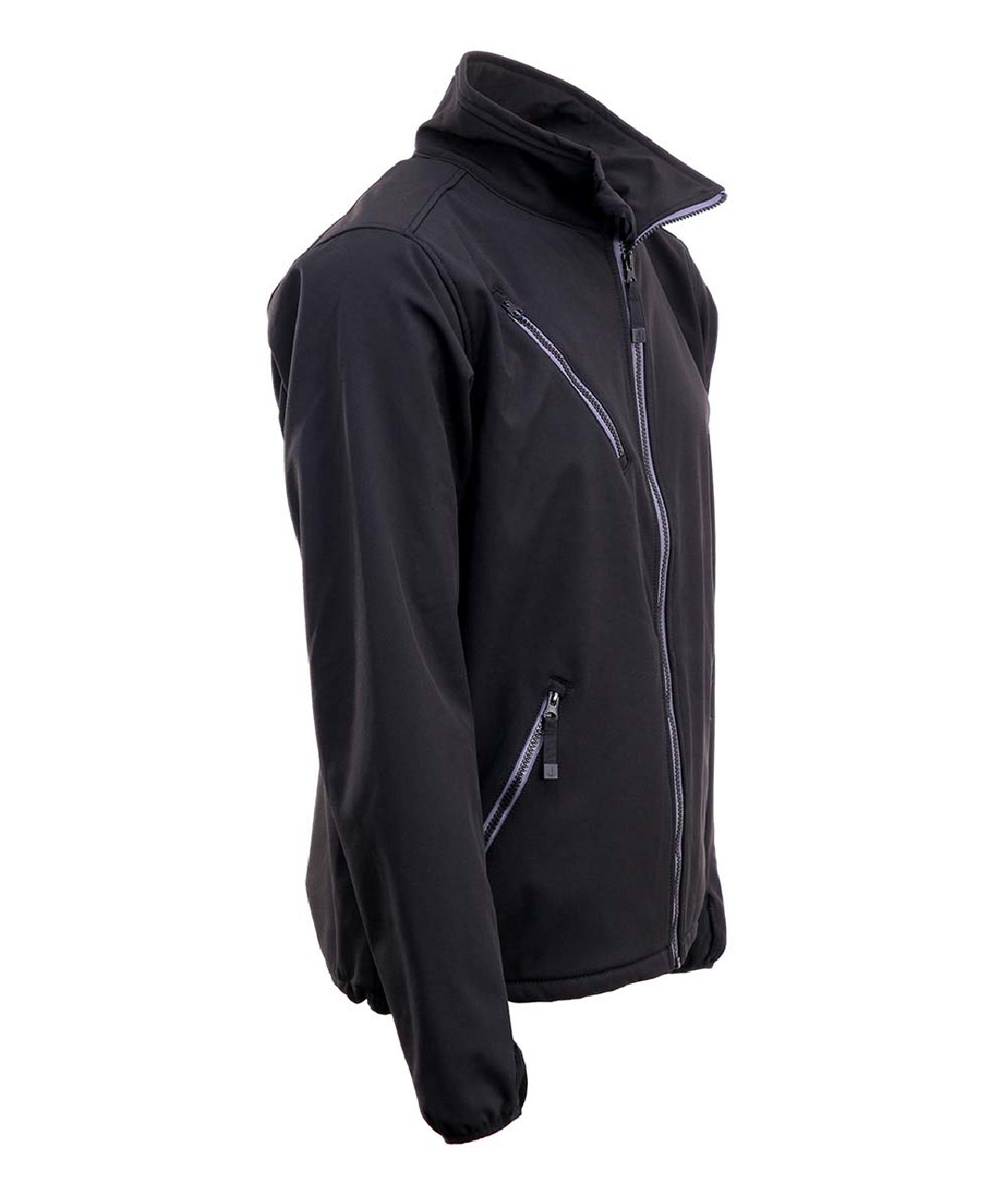 Bild von J1201-schwarz-M Softshelljacke Kleider-Größe: M Schwarz