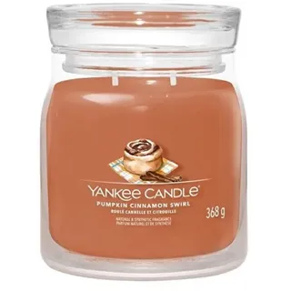 Yankee Candle Pumpkin Cinnamon Swirl Duftkerze 368 g braun