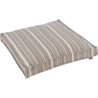 H.O.C.K. Sitzkissen »Yucatan Outdoor«, mit bunten Streifen, beige