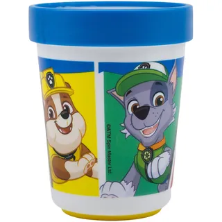 HOCHWERTIGER ZWEIFARBIGER RUTSCHFESTER BECHER 260 ML | PAW PATROL PUP POWER