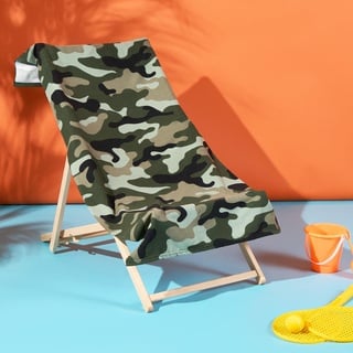 DREAMSCENE Strandtücher für Erwachsene, Camouflage Grün, Mikrofaser-Schwimmhandtuch, superweich, schnell trocknend, Sommer, Strand, Urlaub, Essentials, Fitness Handtuch, Herren, 71 cm x 152 cm