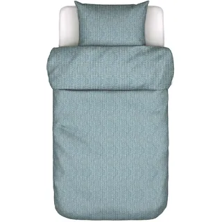 Marc O'Polo Bettwäsche »Janne, 100% Bio-Baumwollsatin« 2 Stk. tlg., blau