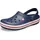 »Crocband«, Sommerschuh, Gartenschuh, Poolslides, mit farbiger Laufsohle Crocs marine-weiß-rot