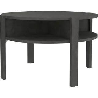 Forte Couchtisch mit 4 Ablagefächern, B/H/T 74,4/45,5/74,4 cm