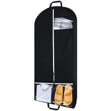 VISOOM Kleidersack | 135 x 60 cm | Kleiderhülle für Anzug Jacke und Kleid, Atmungsaktive Anzugtasche für Reisen und Aufbewahrung